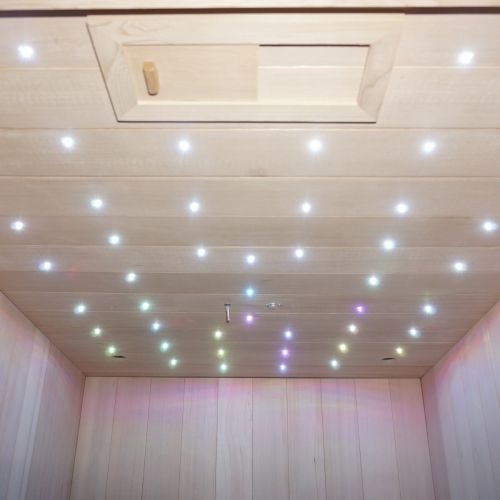 Sanotechnik CARBON 1 Infrarotkabine Wärmekabine für 1 Person 100x130x195 cm