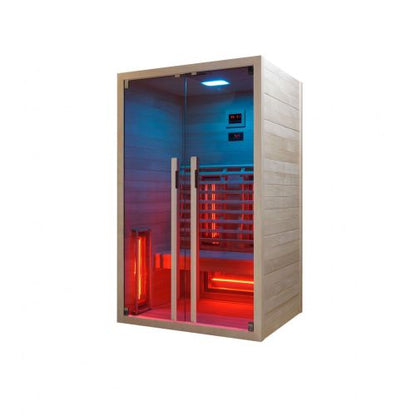 Sanotechnik RUBY 2 Infrarotkabine Wärmekabine 2 Pers. 120x100x195 cm