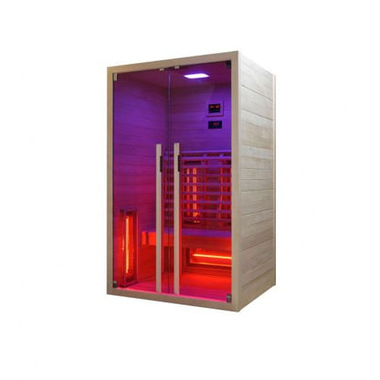 Sanotechnik RUBY 2 Infrarotkabine Wärmekabine 2 Pers. 120x100x195 cm