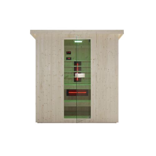 Sanotechnik LAHTI Außensauna für 4-6 Personen 198x181,5x202,2 cm