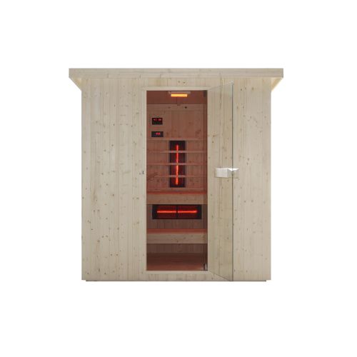 Sanotechnik LAHTI Außensauna für 4-6 Personen 198x181,5x202,2 cm