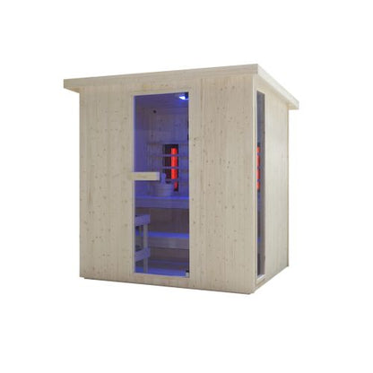 Sanotechnik LAHTI Außensauna für 4-6 Personen 198x181,5x202,2 cm