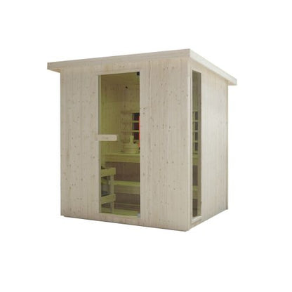 Sanotechnik LAHTI Außensauna für 4-6 Personen 198x181,5x202,2 cm