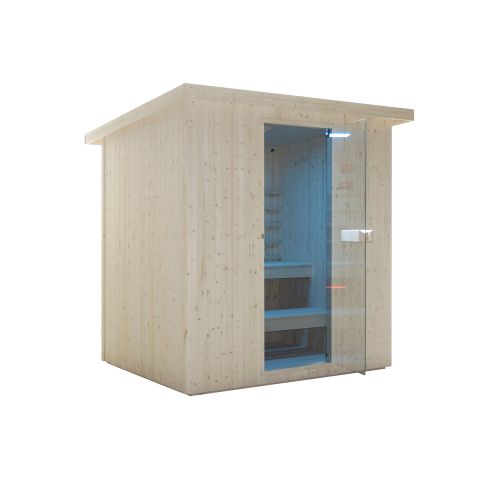 Sanotechnik LAHTI Außensauna für 4-6 Personen 198x181,5x202,2 cm