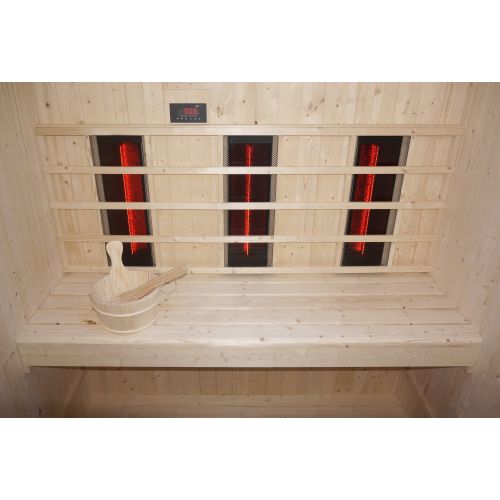 Sanotechnik LAHTI Außensauna für 4-6 Personen 198x181,5x202,2 cm