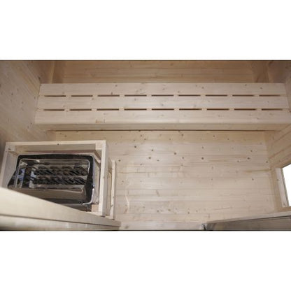 Sanotechnik LAHTI Außensauna für 4-6 Personen 198x181,5x202,2 cm
