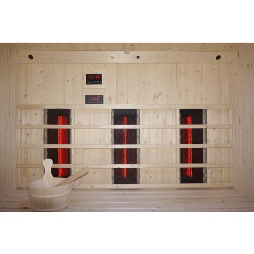 Sanotechnik LAHTI Außensauna für 4-6 Personen 198x181,5x202,2 cm