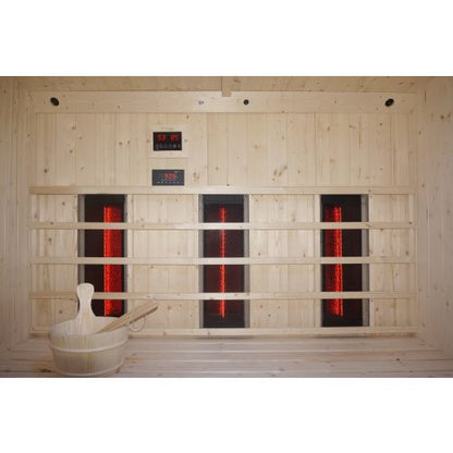 Sanotechnik LAHTI Außensauna für 4-6 Personen 198x181,5x202,2 cm