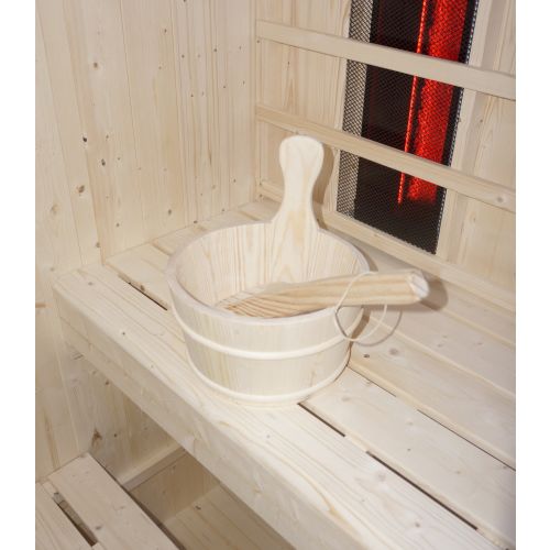 Sanotechnik LAHTI Außensauna für 4-6 Personen 198x181,5x202,2 cm