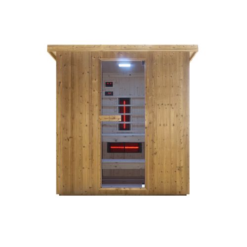 Sanotechnik LAHTI Außensauna für 4-6 Personen 198x181,5x202,2 cm