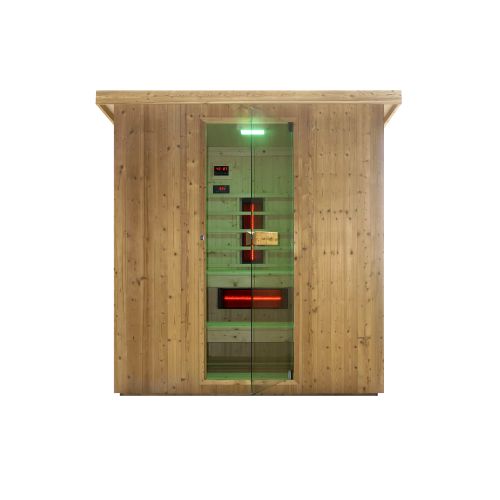 Sanotechnik LAHTI Außensauna für 4-6 Personen 198x181,5x202,2 cm