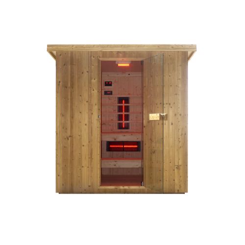Sanotechnik LAHTI Außensauna für 4-6 Personen 198x181,5x202,2 cm