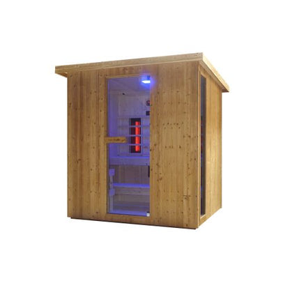 Sanotechnik LAHTI Außensauna für 4-6 Personen 198x181,5x202,2 cm