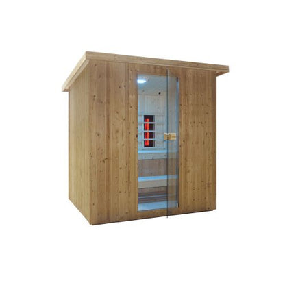 Sanotechnik LAHTI Außensauna für 4-6 Personen 198x181,5x202,2 cm