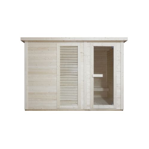 Sanotechnik VAASA Außensauna Sauna für 4-6 P. 310x230x219,5 cm
