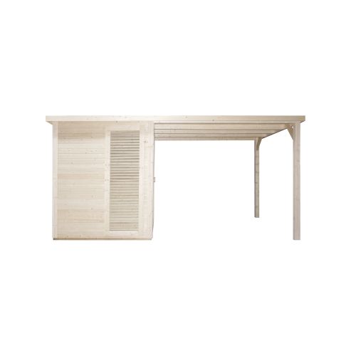 Sanotechnik RAUMA Außensauna Sauna für 4-5 P. 460x230x219,5 cm