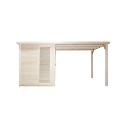 Sanotechnik RAUMA Außensauna Sauna für 4-5 P. 460x230x219,5 cm