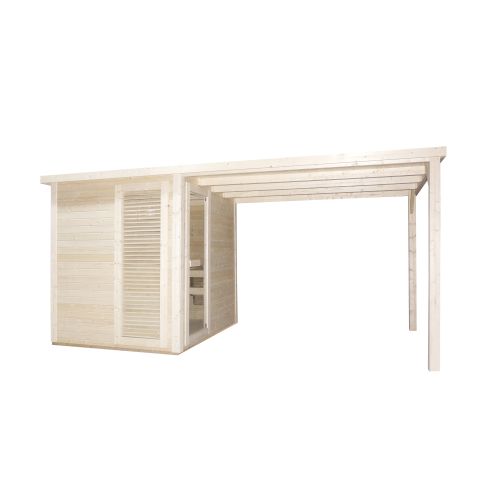 Sanotechnik RAUMA Außensauna Sauna für 4-5 P. 460x230x219,5 cm