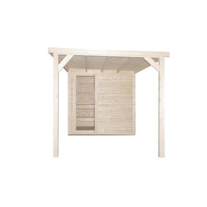Sanotechnik RAUMA Außensauna Sauna für 4-5 P. 460x230x219,5 cm