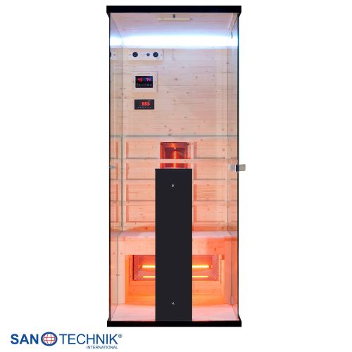 Sanotechnik BILLUND 1 Infrarotkabine für 1 Person 80x110x190 cm