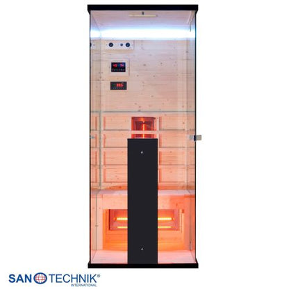 Sanotechnik BILLUND 1 Infrarotkabine für 1 Person 80x110x190 cm