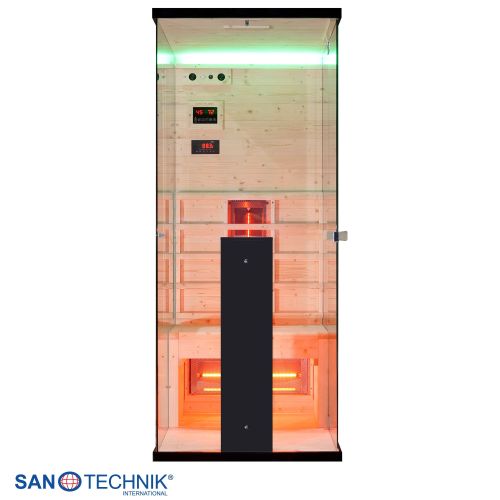 Sanotechnik BILLUND 1 Infrarotkabine für 1 Person 80x110x190 cm