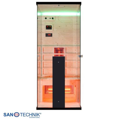 Sanotechnik BILLUND 1 Infrarotkabine für 1 Person 80x110x190 cm