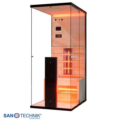 Sanotechnik BILLUND 1 Infrarotkabine für 1 Person 80x110x190 cm