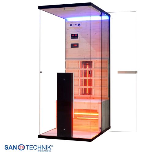 Sanotechnik BILLUND 1 Infrarotkabine für 1 Person 80x110x190 cm