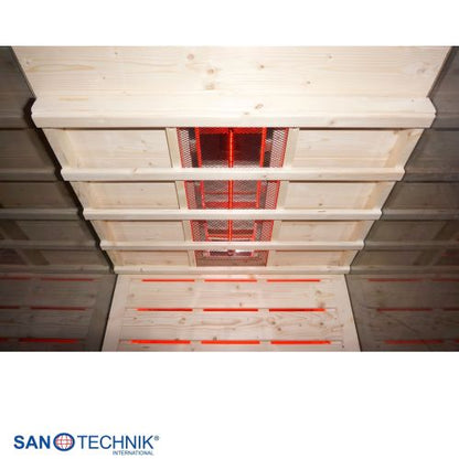 Sanotechnik BILLUND 1 Infrarotkabine für 1 Person 80x110x190 cm
