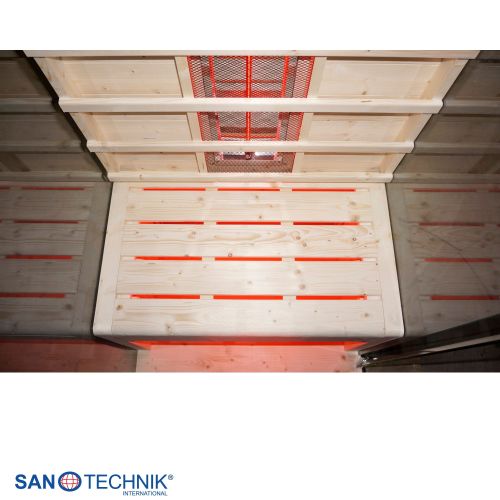 Sanotechnik BILLUND 1 Infrarotkabine für 1 Person 80x110x190 cm