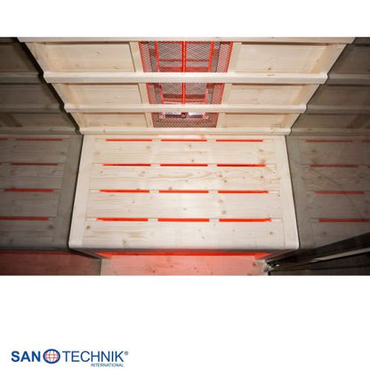 Sanotechnik BILLUND 1 Infrarotkabine für 1 Person 80x110x190 cm