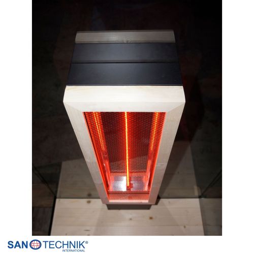 Sanotechnik BILLUND 1 Infrarotkabine für 1 Person 80x110x190 cm