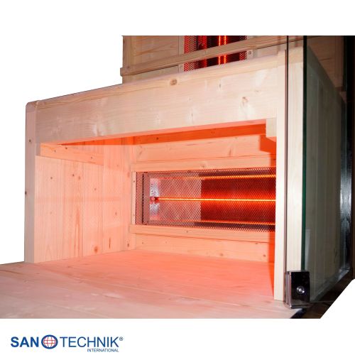 Sanotechnik BILLUND 1 Infrarotkabine für 1 Person 80x110x190 cm