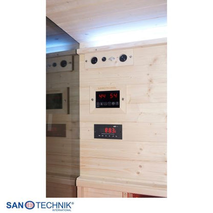 Sanotechnik BILLUND 1 Infrarotkabine für 1 Person 80x110x190 cm
