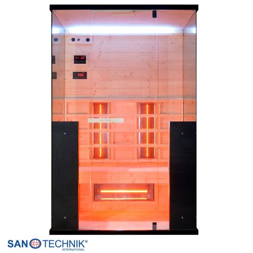 Sanotechnik BILLUND 2 Infrarotkabine für 2 Personen 125x100x190 cm