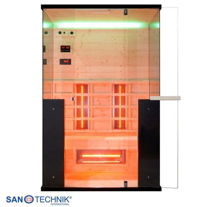 Sanotechnik BILLUND 2 Infrarotkabine für 2 Personen 125x100x190 cm