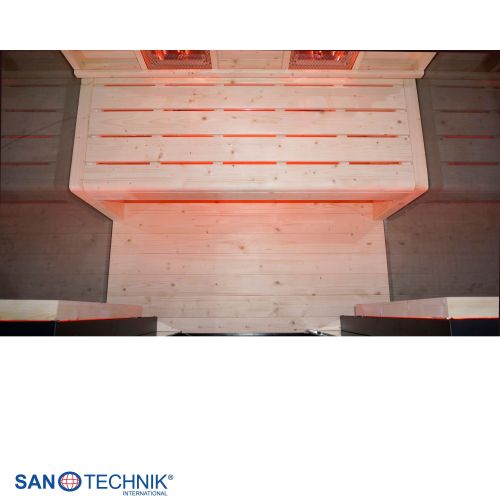 Sanotechnik BILLUND 2 Infrarotkabine für 2 Personen 125x100x190 cm
