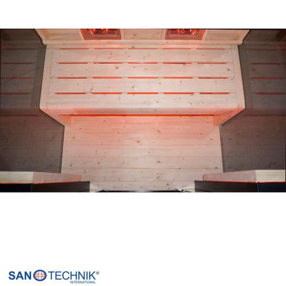 Sanotechnik BILLUND 2 Infrarotkabine für 2 Personen 125x100x190 cm