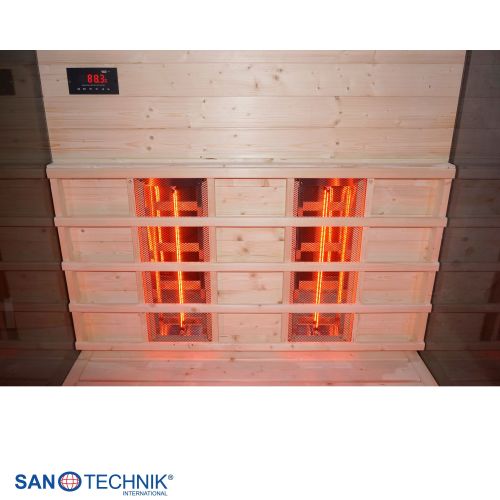 Sanotechnik BILLUND 2 Infrarotkabine für 2 Personen 125x100x190 cm