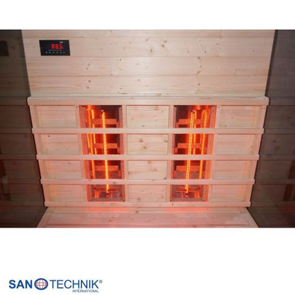 Sanotechnik BILLUND 2 Infrarotkabine für 2 Personen 125x100x190 cm