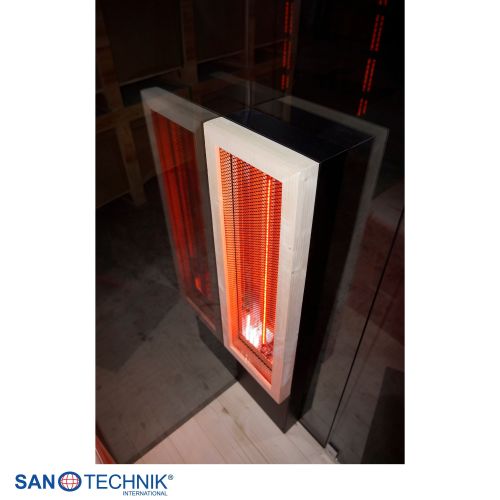 Sanotechnik BILLUND 2 Infrarotkabine für 2 Personen 125x100x190 cm