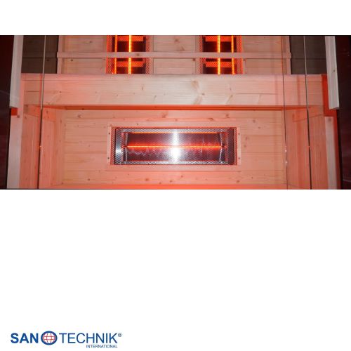 Sanotechnik BILLUND 2 Infrarotkabine für 2 Personen 125x100x190 cm