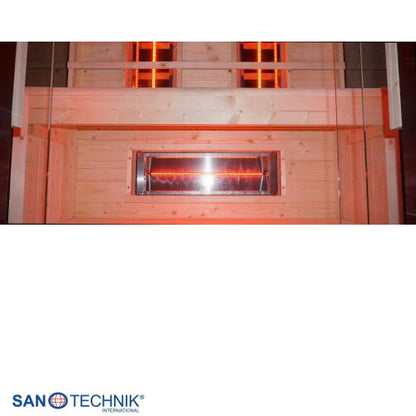 Sanotechnik BILLUND 2 Infrarotkabine für 2 Personen 125x100x190 cm
