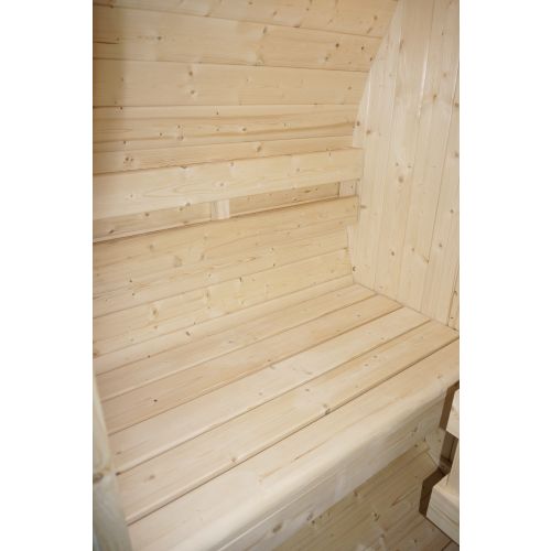 Sanotechnik TROMSÖ M Fasssauna Sauna für 2 P. 189,0x120,0x191,5 cm