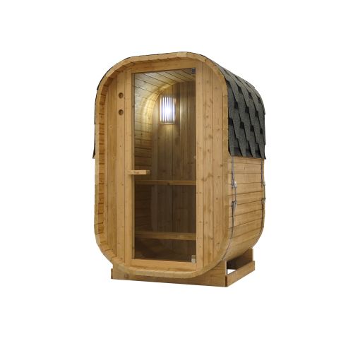 Sanotechnik LINDHOLM AußenSauna Sauna für 1-2 P. 128,2x120x194 cm (Bausatz)