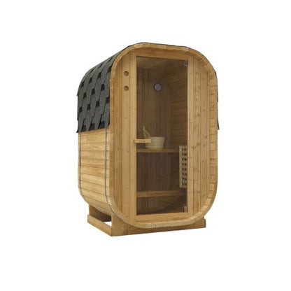 Sanotechnik LINDHOLM AußenSauna Sauna für 1-2 P. 128,2x120x194 cm (Bausatz)