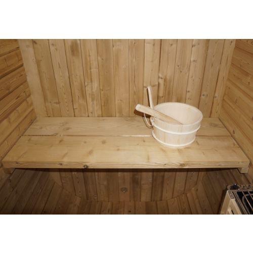 Sanotechnik LINDHOLM AußenSauna Sauna für 1-2 P. 128,2x120x194 cm (Bausatz)