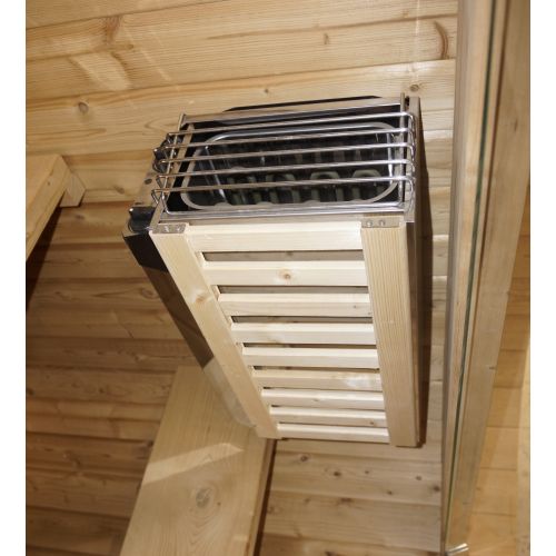 Sanotechnik LINDHOLM AußenSauna Sauna für 1-2 P. 128,2x120x194 cm (Bausatz)