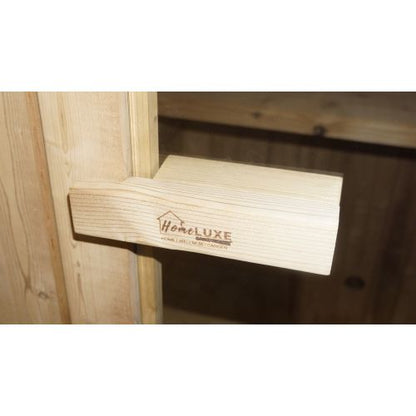 Sanotechnik LINDHOLM AußenSauna Sauna für 1-2 P. 128,2x120x194 cm (Bausatz)